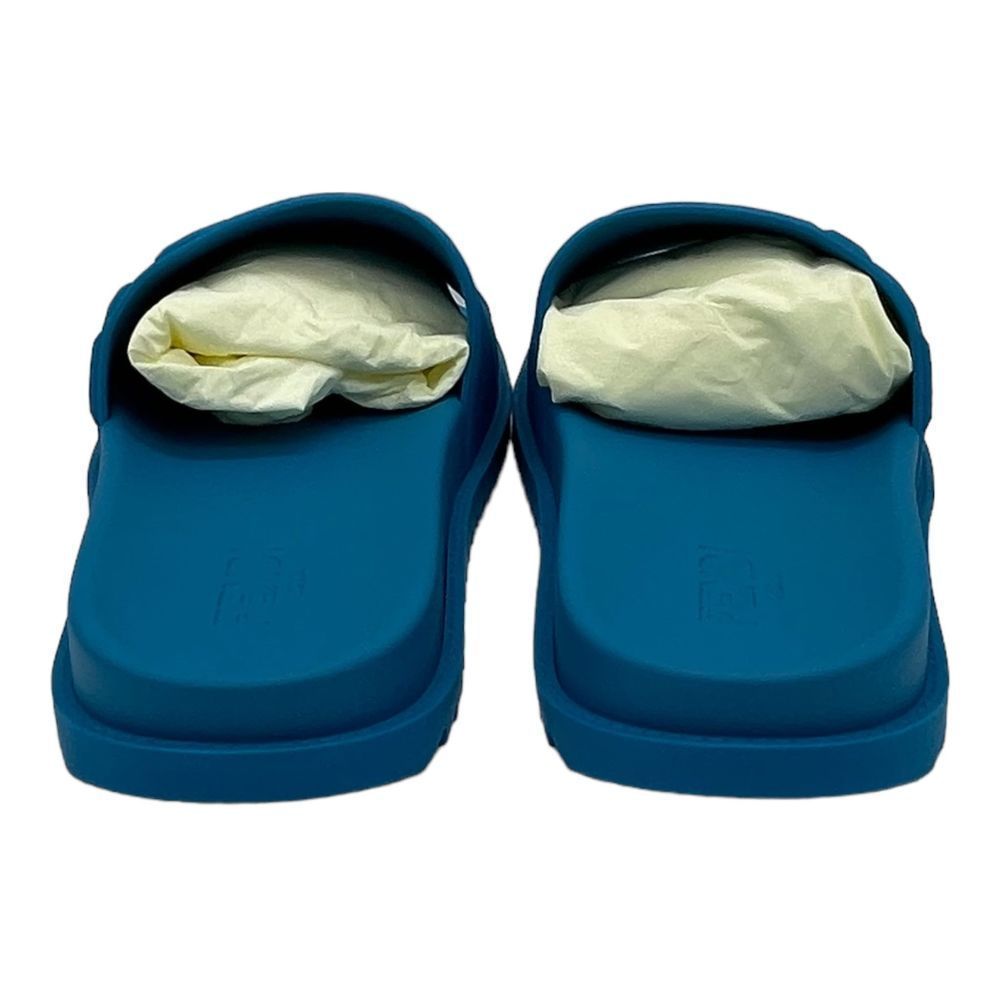Blue Fendi FF logo Slides - Picture 12 of 12